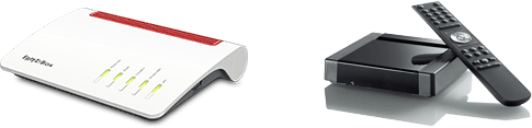 Fritz!Box 7690 mit IPTV-Set-Top-Box